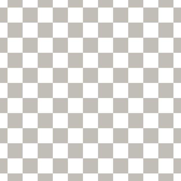 White and grey checkered seamless pattern