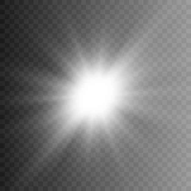 White light, rays of light. White flash png. Light, lighting.  