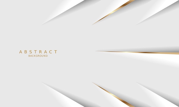 white luxury premium background and gold line.