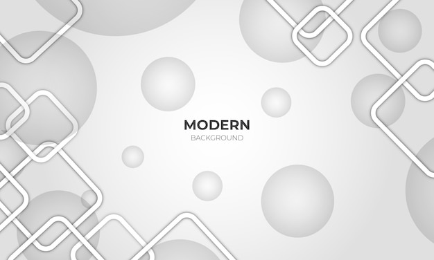 White Modern Abstract Background