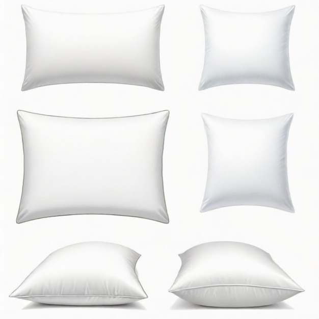 Vector a white pillow with a white pillow that says quot pillow quot