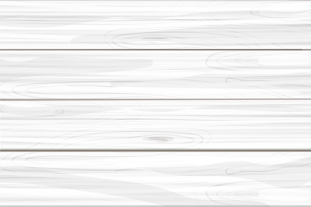 White plain wooden plank desk textured wall background material in cartoon style