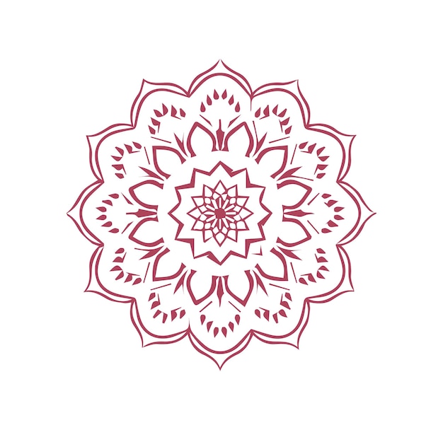 a white and purple design with a flower design on it