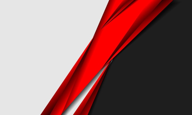 White red and black abstract background with triangle element