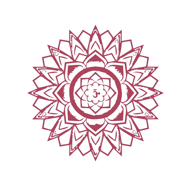 a white and red design is shown on a white background