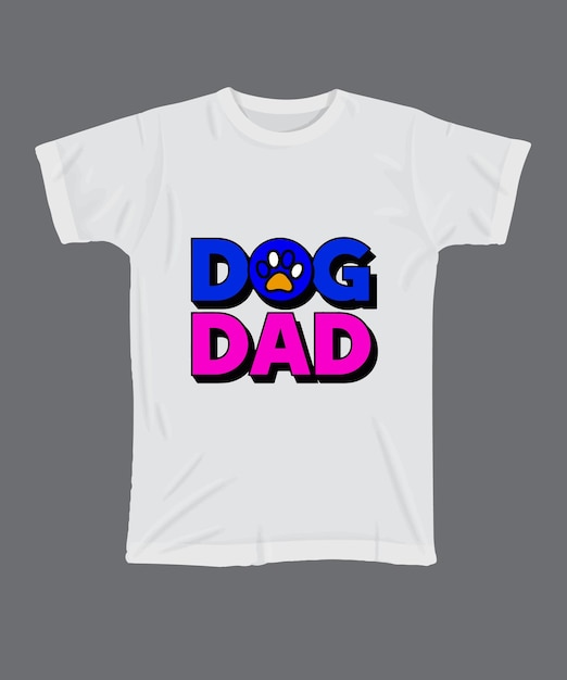 a white shirt with a dog on it that says quot dog day quot