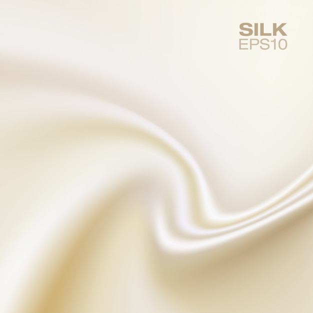 White silk background