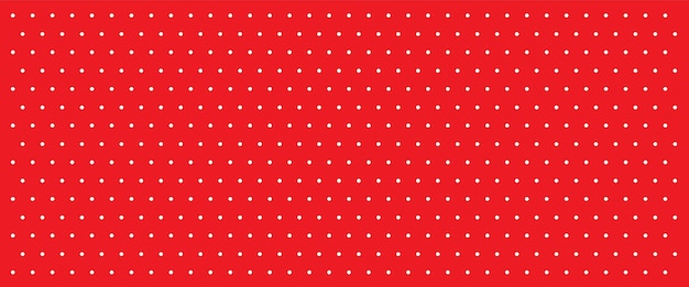 White small dots on red background