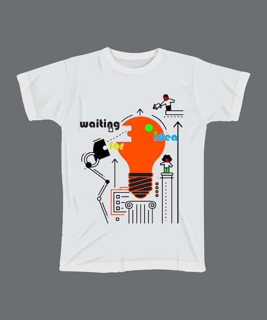 a white t shirt with a woman on it that says walk on it