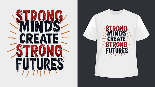 a white t shirt with the words strong strength strong strong strength