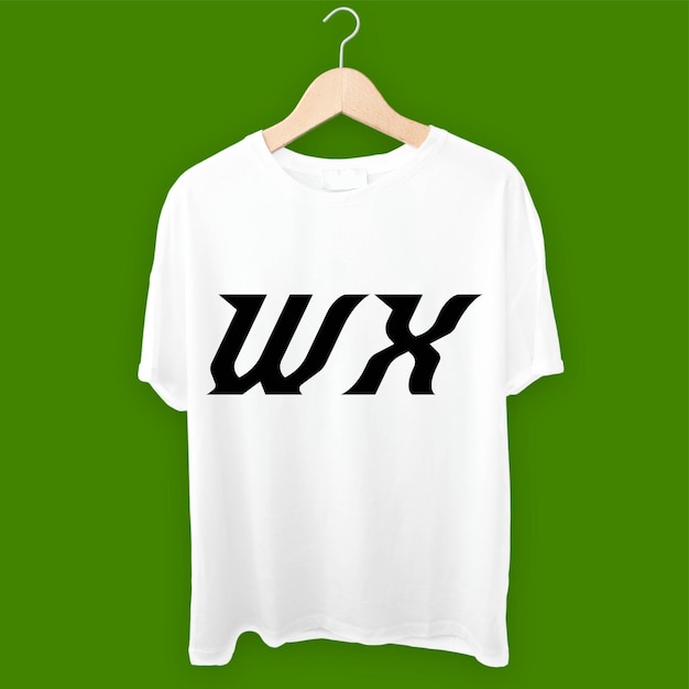 white tshirt design hanging white t shirt mockup