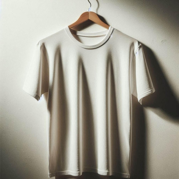 White TShirt Mockup template for design