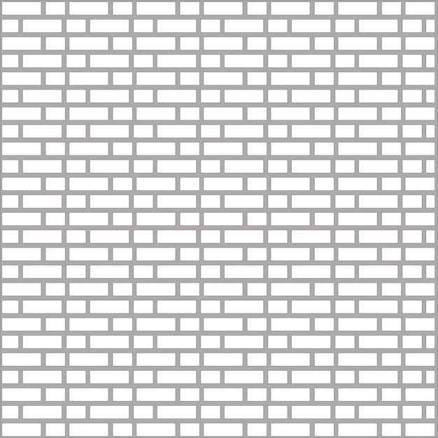 Vector a white wall with a white border and a white brick wall