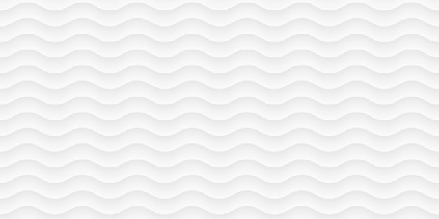 Vector white waves pattern, curved lines, grey background. wallpaper.