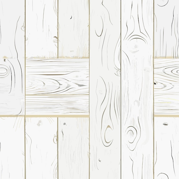 Vector a white wood wall with a pattern of the wood on it