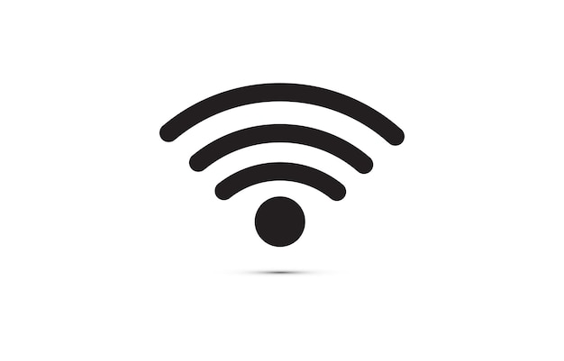 Wifi icon vector Flat network sign symbol For mobile user interface