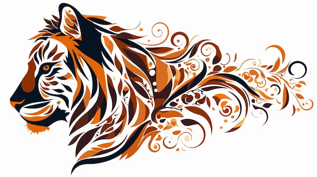 Vector wild animal print design vector illustration eps 10