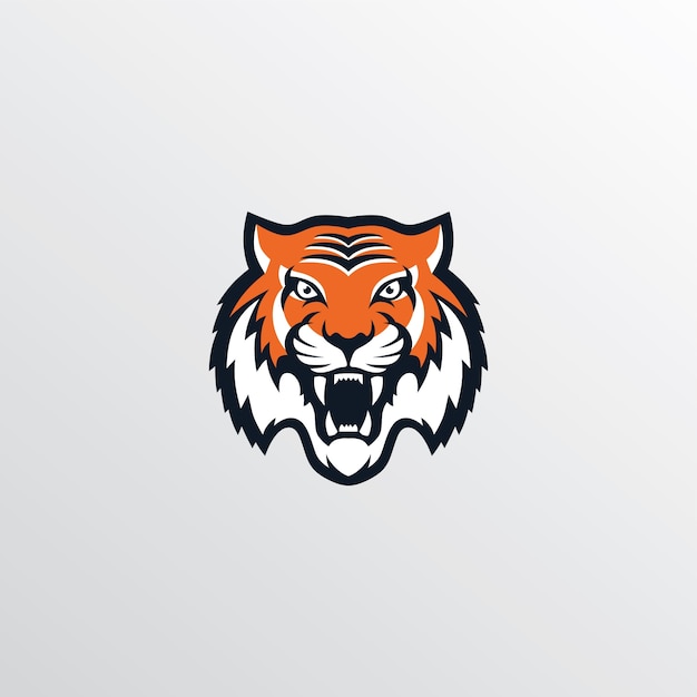 wild tiger logotype theme