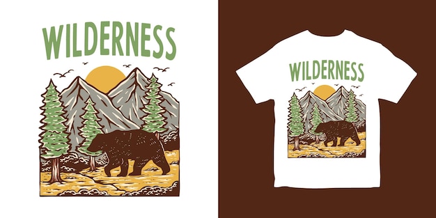 wilderness illustration