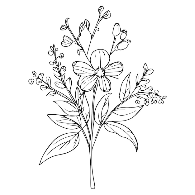 wildflower botanical tattoos wildflower back tattoos unique wildflower tattoo designs