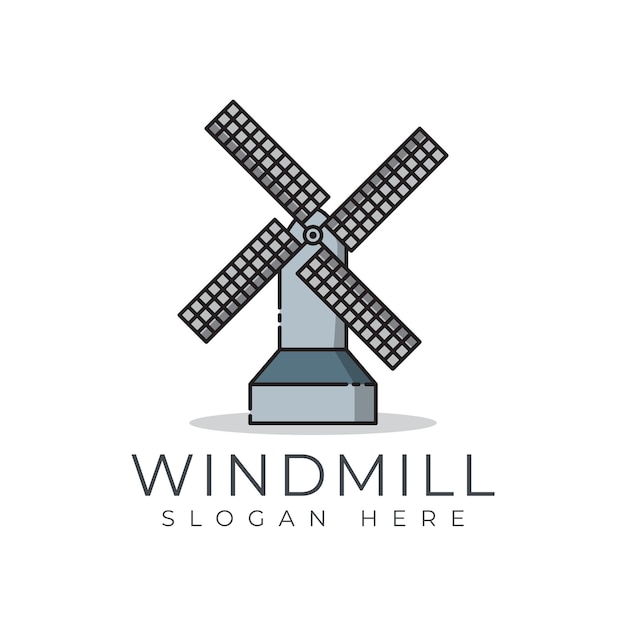 Windmill logo design