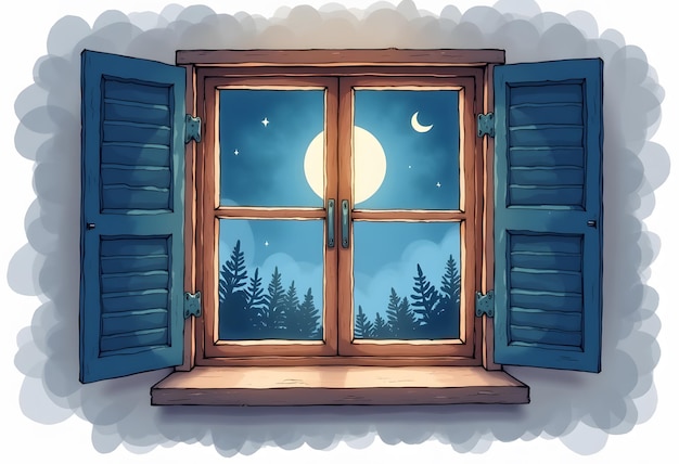 Window vector illustration