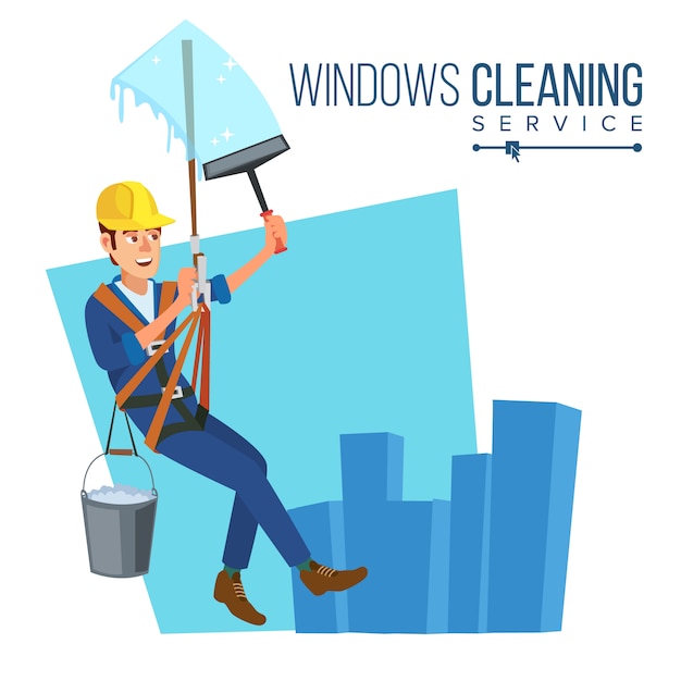 Windows Cleaning Worker 