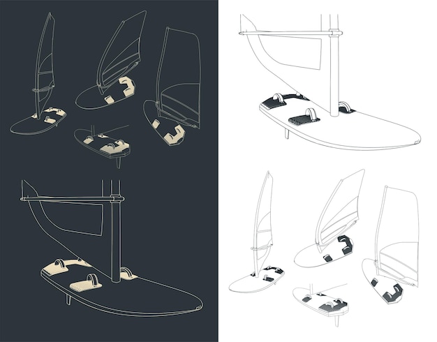 Windsurf sketches