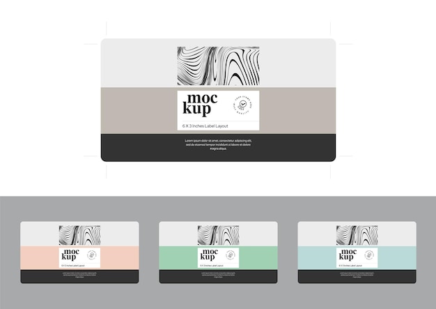 Wine labels design templates of vector set with minimal style