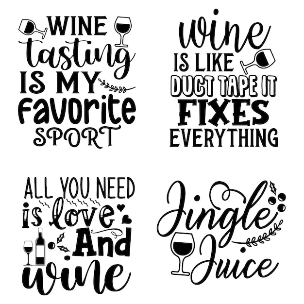 Wine Quotes Tshirt Design