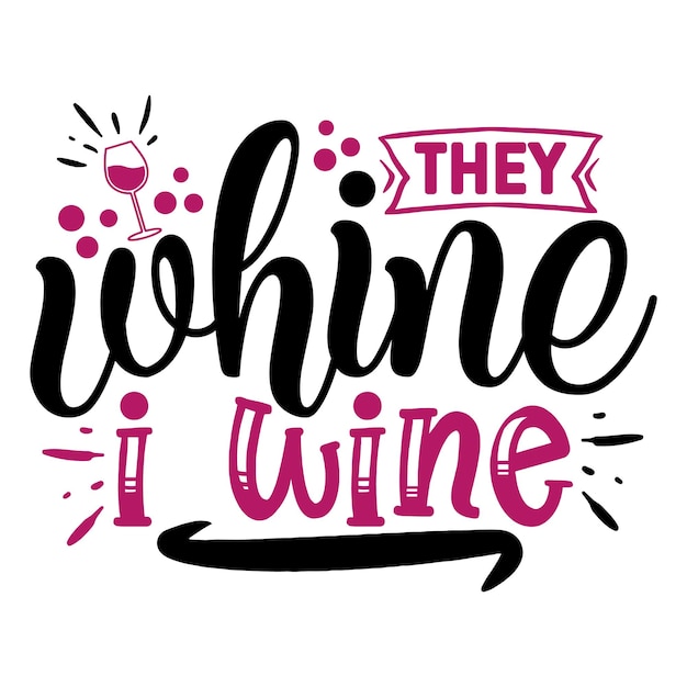 Wine SVG Design