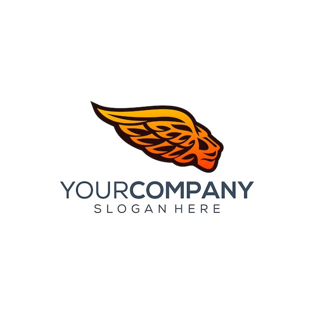 Wing logo template