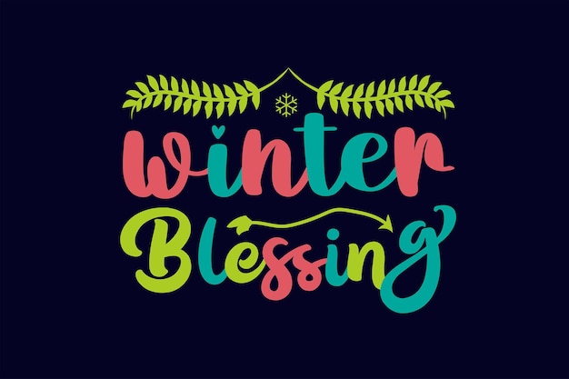 winter blessing