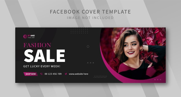 Winter offer fashion sale social media banner or social media post template