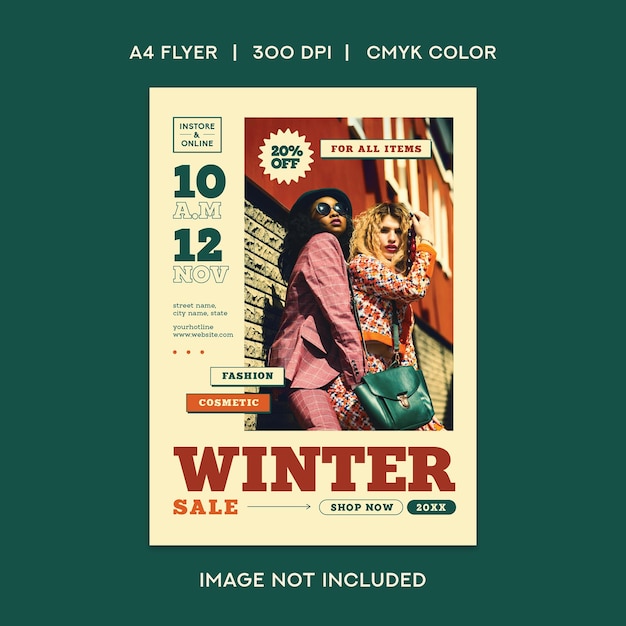 Winter Sale Flyer