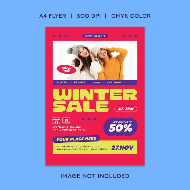 Winter Sale Flyer