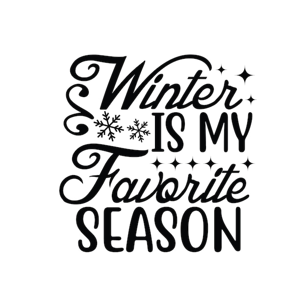 Winter svg Winter svg file Winter svg cricut Winter t shirts Winter typography vector design