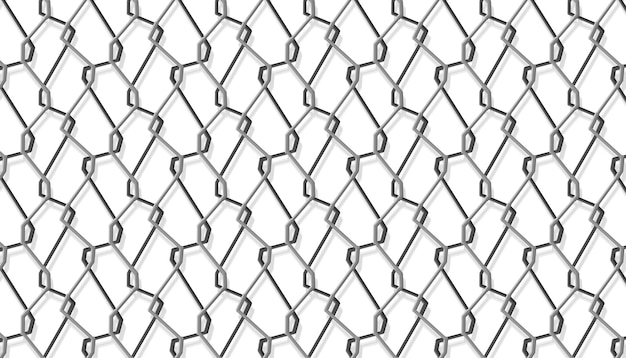 Wire mesh fence