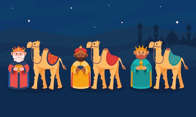 Wise men and camels