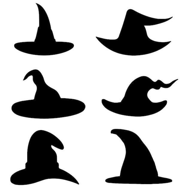 Witches Hat Silhouette Pack