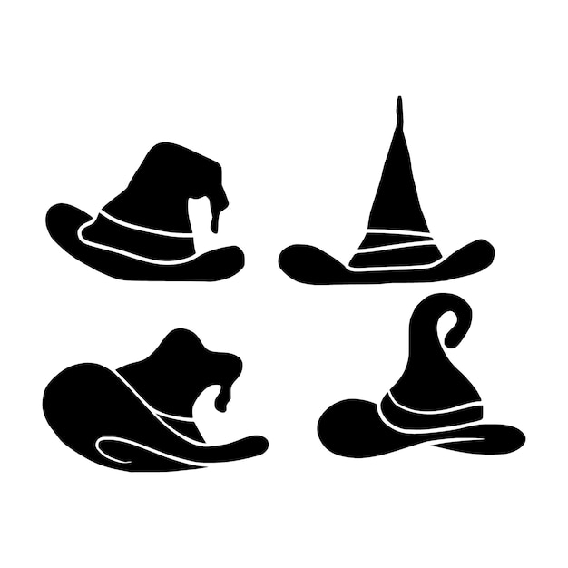 Witches Hat Silhouette