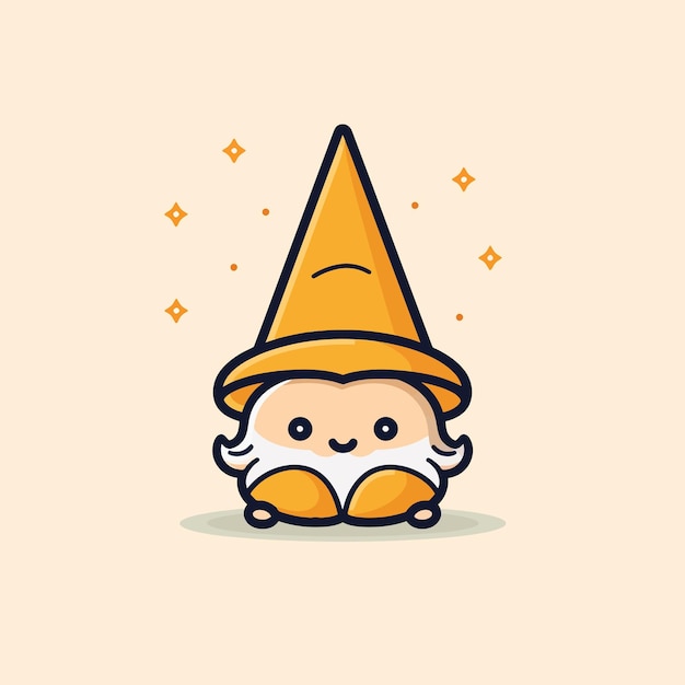 Vector wizard gnomo