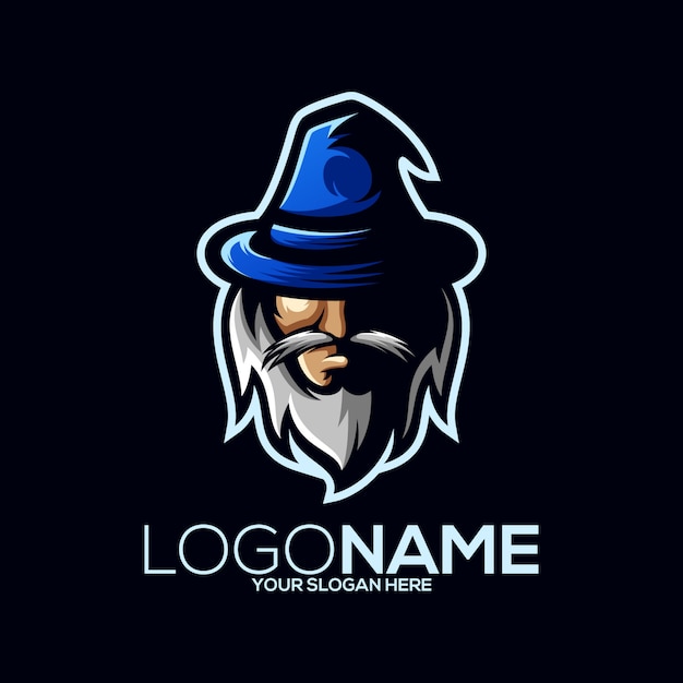 wizard logo design