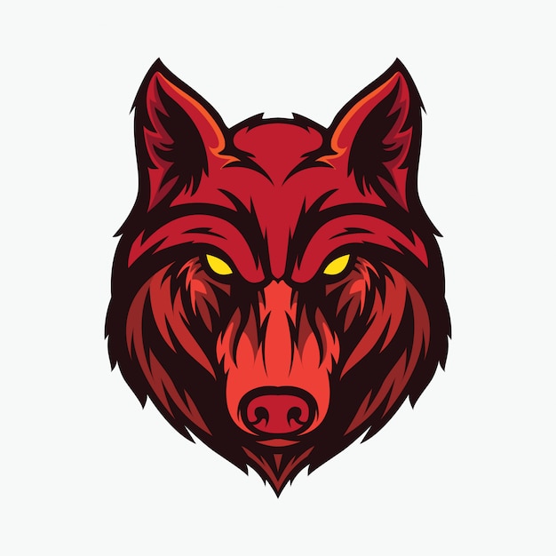 wolf head icon