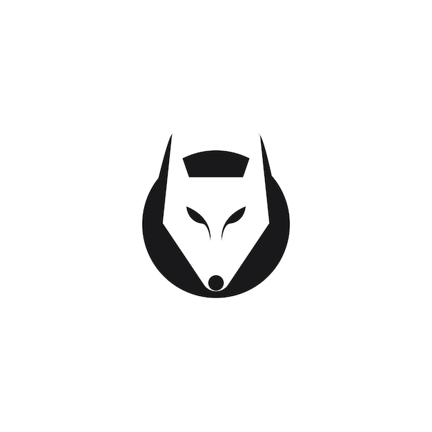 Wolf Logo Template vector design