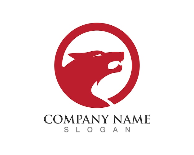 Wolf Logo Template