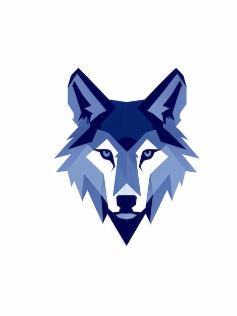 wolf logo vector design illustration templates wolf template