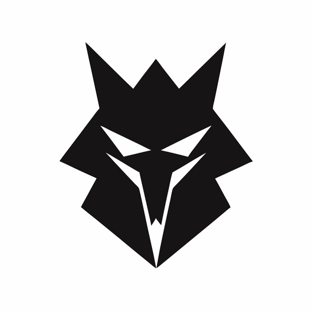 Vector wolf origami logo vector art illustration 14