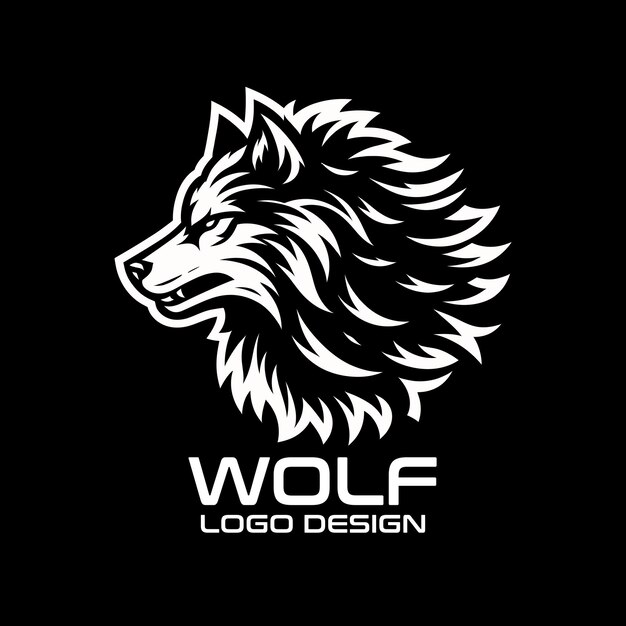 Wolf Vector Logo Design