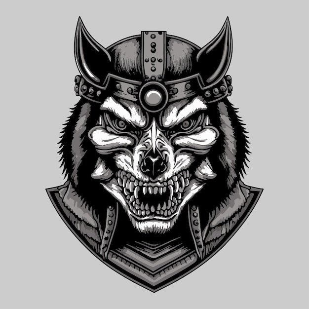 Wolf Warrior Head